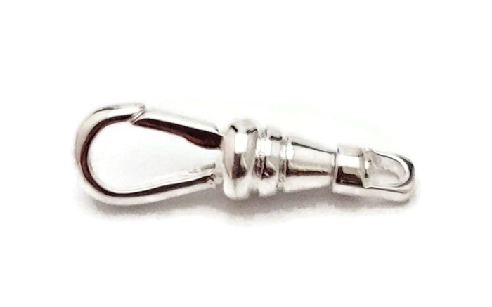 Swivel Clip - Silver Plated