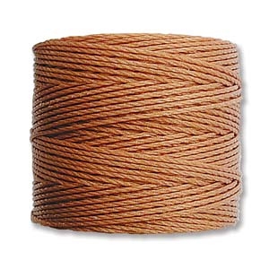 S-Lon Bead Cord - 77 Yard Spool - Copper