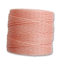 S-Lon Bead Cord - 77 Yard Spool - Coral Pink