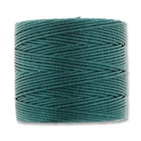 S-Lon Bead Cord - 77 Yard Spool - Green Blue