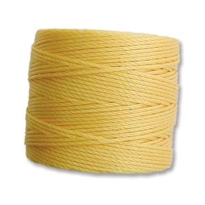 S-Lon Bead Cord - 77 Yard Spool - Golden Yellow