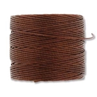 S-Lon Bead Cord - 77 Yard Spool - Mahogany