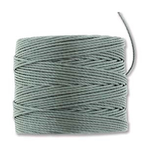 [ 2-1-F-T ] S-Lon Bead Cord - 77 Yard Spool - Steel