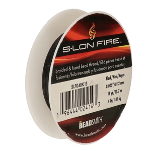S-Lon Fire 4LB/Size B 15YD Black