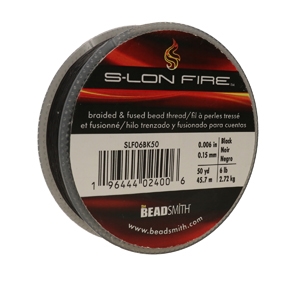 S-Lon Fire 6LB/Size D 50YD Black