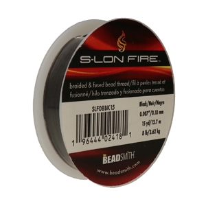 S-Lon Fire 8LB 15YD Black