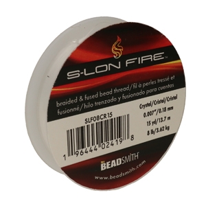 S-Lon Fire 8LB 15YD Crystal