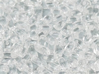 StormDuo-00030 - 3x7mm StormDuo Beads - Crystal - 25 Count