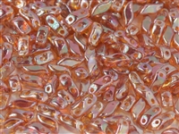 StormDuo-00030-29123- 3x7mm StormDuo Beads - Full Apricot Medium - 25 Count