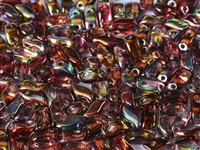 StormDuo-00030-95200 - 3x7mm StormDuo Beads - Crystal Magic Wine - 25 Count