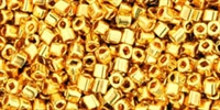 TC01-712 - Toho 1.5mm Cube - 24K Metallic-Gold - 5 Grams