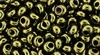 Toho 3mm Magatama Beads - TM3-422 - Gold Lustered Dark Antique Bronze - 5 Grams