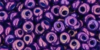 Toho 3mm Magatama Beads - TM3-461 Higher-Metallic Grape - 5 Grams