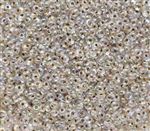 Toho 3mm Magatama Beads - TM3-994 Gold-Linded Rainbow Crystal - 5 Grams