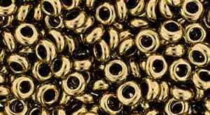 TN06-221 - TOHO - Demi Round 6/0 4mm Tube 2.5" : Bronze - Approx 7-8 Grams