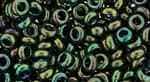 TN06-508 - TOHO - Demi Round 6/0 4mm Tube 2.5" : Higher-Metallic Iris - Olivine - Approx 7-8 Grams