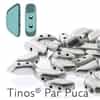 Tinos par Puca : TNS410-00030-01700 - Silver Aluminum Matte - 25 Beads