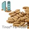 Tinos par Puca : TNS410-00030-01740 - Bronze Gold Matte - 25 Beads