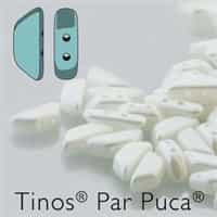 Tinos par Puca : TNS410-02010-25001 - Pastel White - 25 Beads