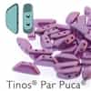 Tinos par Puca : TNS410-02010-25012 - Pastel Lilac - 25 Beads