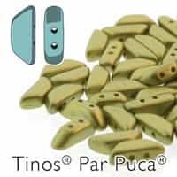 Tinos par Puca : TNS410-02010-25021 - Pastel Lime - 25 Beads