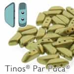 Tinos par Puca : TNS410-02010-25021 - Pastel Lime - 25 Beads