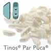 Tinos par Puca : TNS410-03000-14400 - Opaque White Luster - 25 Beads