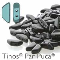 Tinos par Puca : TNS410-23980 - Jet - 25 Beads