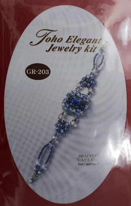 TO-GR-203 - Toho Elegant Jewelry Kit: Cat's Eye Bracelet