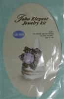 TO-GR-303 - Toho Elegant Jewelry Kit: Flower Motif with Glass Cubic Ring