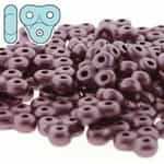 TRT-25031 - Trinity Beads 6x6mm - Pastel Burgundy - 25 Count