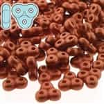 TRT-29410 - Trinity Beads 6x6mm - Matte Metalliclic Bronze - 25 Count