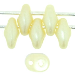 SuperDuo 2/5mm : 8 Grams - TSD-25039 Pearl Coat - Cream