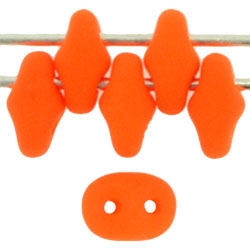 SuperDuo 2/5mm : 8 Grams - TSD-25122 Neon Orange