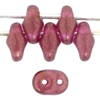 SuperDuo 2/5mm : 8 Grams - TSD-29260 Halo - Madder Rose