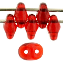 SuperDuo 2/5mm : 8 Grams - TSD-9008 Siam Ruby