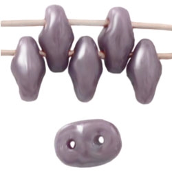 SuperDuo 2/5mm : 8 Grams - TSD-L23020 Opaque Amethyst - Luster