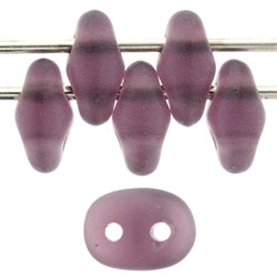 SuperDuo 2/5mm : 8 Grams - TSD-M2006 Matte Amethyst