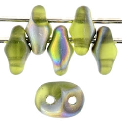 SuperDuo 2/5mm : 8 Grams - TSD-MV5023 - Matte Olivine - Vitrail