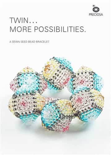 Twin Bead Free Patterns - Sewn Bracelet