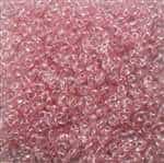 Twin Bead 2.5X5mm Crystal Pale Pink Pearl - Approx 23 gram tube