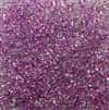 Twin Bead 2.5X5mm Crystal Lilac Color Lined - Approx 23 gram tube