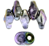UN0500030-95500 - SuperUno 2.5X5mm Crystal Magic Violet-Grey - 25 Beads