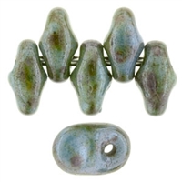 UN0503000-65431 - SuperUuo 2.5X5mm Chalk Lazure Blue - 25 Beads
