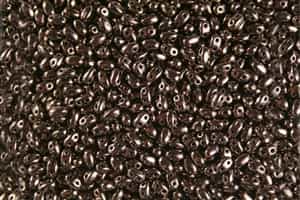 SUPERDUO BEADS 2.5x5mm 8 Grams DARK BRONZE