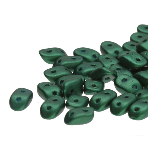 Wave Beads : WAV3702010-24105 - Gold Shine Dark Green - 25 pcs