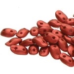 Wave Beads : WAV3703000-01890-OOPS - Chalk Lava Red - 25 pcs