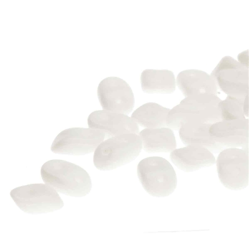 [ 3-1-B-1 ] Wave Beads : WAV3703000 - Chalk - 25 pcs