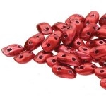 Wave Beads : WAV3723980-24209-OOPS - Metalust Lipstick Red - 25 pcs