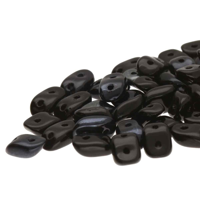 Wave Beads : WAV3723980- Jet - 25 pcs